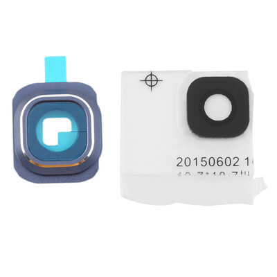 

Замена камеры Стеклянная крышка объектива + держатель рамки для Samsung Galaxy S6 G9200