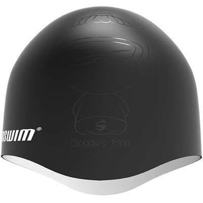 

TOSWIM Men&39s helmet Double-sided swimming cap Silicone swimming cap Unceived waterproof waterproof bionic kissing cap TS61410199-