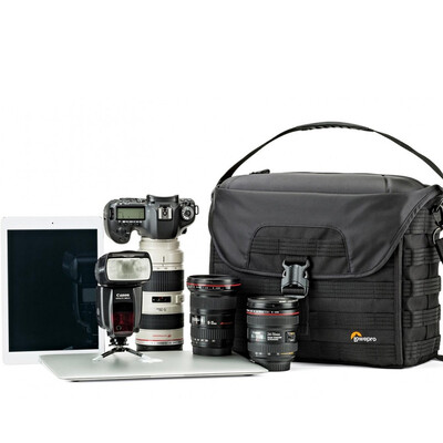 

Lowepro Camera Bag Pro Tactic SH 180 AW Diamond Series Сумка для переноски большой емкости Портативный штатив Черный