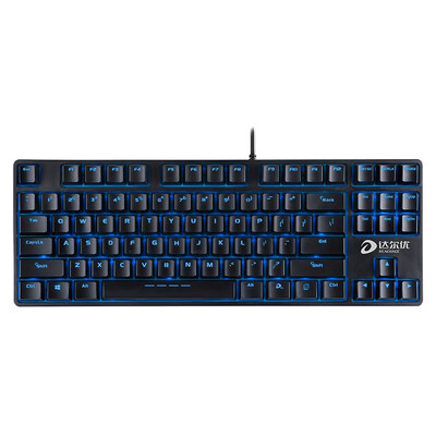 

Дейл отлично (dare-u) DK100 подсветка версия игровой клавиатуры игры черный черный