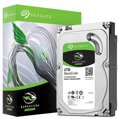

SEAGATE cool fish series 2TB 7200 to 64M SATA3 desktop mechanical hard disk ST2000DM006