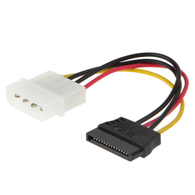 

CE-LINK 2640 SATA 15Pin extension cable male drive hard drive drive extension cable power supply line hard drive line black cable