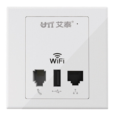 

Хейтер (УТТ) WA505N 300M-стена в помещении беспроводная точка доступа (Access Point отель специальный WIFI / централизованное управление / балансировка нагрузки)