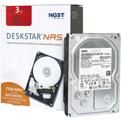 

HGST 3TB SATA6Gb/s NAS Network Hard Disk