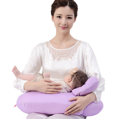 

Music pregnant cotton upgrade version of multi-functional breast pillow feeding breast pillow baby sitting pillow ly805s-z1 romantic smoked purple all yards 60 48cm