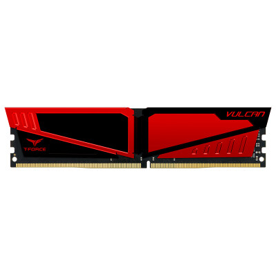 

Ten Fire (Team) Vulcan Series DDR4 2400 8G Red Desktop Memory