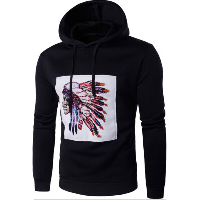 

Mens Sweatshirt Hoody Cotton Casual Pullover Hoodie