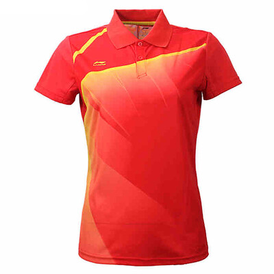 

Li Ning LI-NING AAYH234-7 Бадминтон Джерси женская футболка ярко-красный / Yaohuang XL