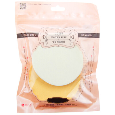 

F3553 Fen-age two-shaped round dressing puff dry&wet dual use