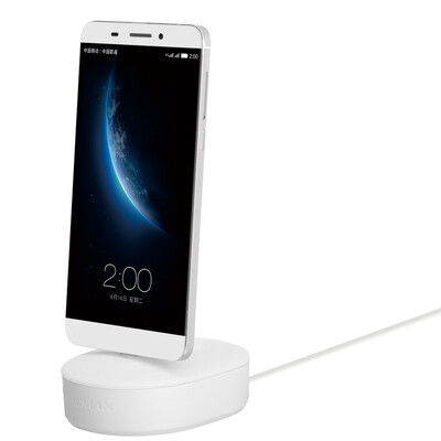 

Momiss MOMAX Type-C Creative Charger Base USB-C Data Cable Charger Mobile Phone Stand White Applicable to Samsung NOTE9S98 Huawei P20Pro Xiaomi 8 etc