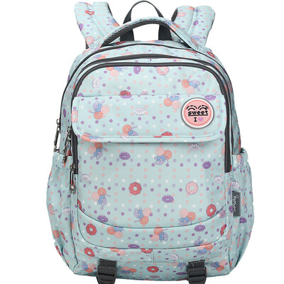 

MOMOgirl nylon shoulder bag female Korean version of the lovely student bag M5274 lavender purple angel