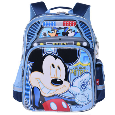 

Disney Mickey Children&39s Bag Cute Lightweight Simple Shoulder Bag Primary School Student&39s Bag Bag MB0479A Blue