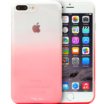 

Волшебное кольцо (я-му) Apple iPhone7 Plus ТП телефона оболочка защитного рукав яблоко 7Plus силикон мягкая оболочка / оболочка падения сопротивления оболочки 5,5 дюйма - розовый градиент