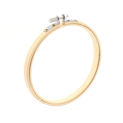 

Handy Wooden Cross Stitch Machine Embroidery Hoop Ring Bamboo Sewing 13-30cm