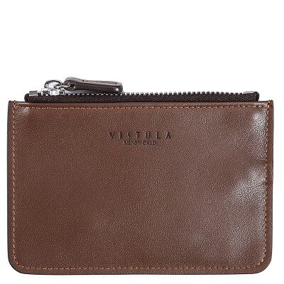 

VIAULA (VISTULA) Men's Wallets Casual Fashion Ngau Tau Leather Compact Wallet 12024-1680 Blue