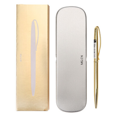 

Morning light  & G single loaded 07mm black gold shell metal ball pen ABPY1501
