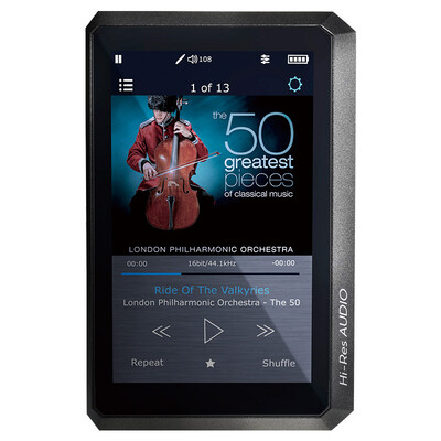 

Charm Opus OPUS1 32GB Portable HIFI Lossless Sound Player MP3 Music Player supports DSD Supports Dual TF Card Gray