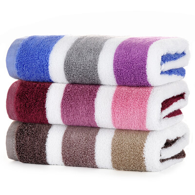 

Кам бамбука волокна полотенца утолщение увеличение полосатые бамбука текстильные окрашенные впитывающие по