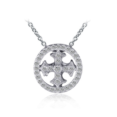 

Maltia Sterling Silver Cross Крошка Шарм ожерелье цепи очень тонкая коробка