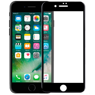 

Momax сталь MOMAX iPhone7 поверхность пленки полного экрана 3D, охватывающих весь стальной безосколочный стеклянная пленка пленка пленка пленка HD телефона защитный черный