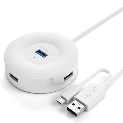 

Shanze (SAMZHE) JXQ-Y206 USB-устройство USB 3.0 высокоскоростного разветвитель Kuozhan портативного Shishang HUB ступица с функциональностью четыре 0,3 м OTG Байса