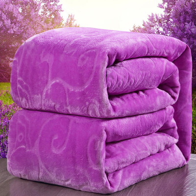 

Hongrui Текстиль для дома Одеяло Толстые коралловые вельветовые одеяла Felon Blanket Blades 150 * 200 см