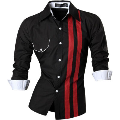 

Autumn/Fall Men Long Sleeves Cotton Shirt