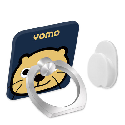 

YOMO original illustrator mobile phone ring bracket / metal finger buckle bracket / anti-throw throw throw mobile phone flat bracket for Apple phone / Andrews mobile phone seal