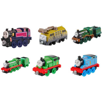 

Thomas and friends (THOMAS & FRIENDS) Small train set alloy model toy 3-6 year old children's toys boy gift car model 6 set A combination (3 big 3 small