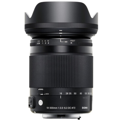 

SIGMA 18-300mm f35-63 DC MACRO OS HSM Contemporary half-frame standard large zoom lens Nikon bayonet lens