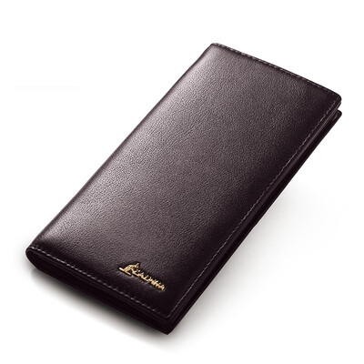 

Альпена Кенгуру (L'ALPINA) бумажник способа первый слой Мужская кожа кошелек длинный участок мужчина случайно визитная карточка пакет бумажник черных мужчин 661,052,052