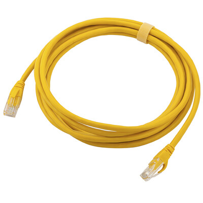 

Jinghua JH 0585 high-speed super six network cable original network cable with crystal head gigabit network cable home improvement computer router universal jumper 10 meters yellow
