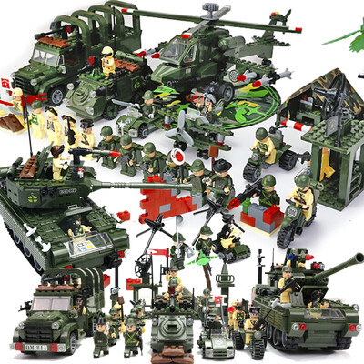 

ENLIGHTEN Игрушка Конструктор в военной серии для мальчиков