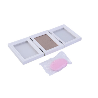 

Photo Frame новорожденный Baby Foot / ручной печати Cast Set крестины Подарок