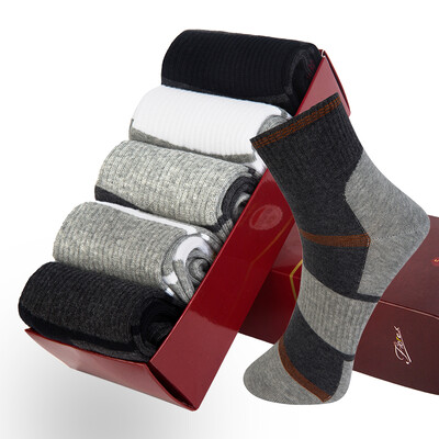 

Hengyuanxiang socks male 5 pairs of sports socks men combed cotton socks cotton socks cotton socks A1516W19