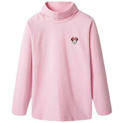 

Disney Disney neutral children tender pink skin moisturizing thin cotton children half-high collar long-sleeved shirt 28715A0 tender pink 150