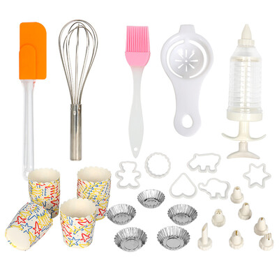 

Baijie Хлебобулочные инструменты Хлебобулочные инструменты Set Cake Mold DIY Supplies Tools WSP-118A