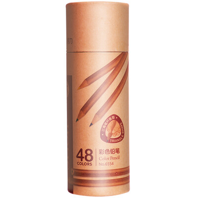 

Deli Wooden color pencil oily color pencil