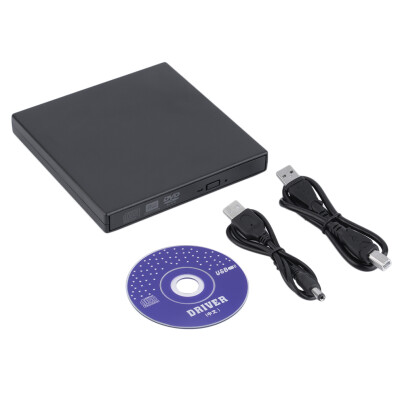 

USB 2.0 External CDRW DVDRW DVD-RAM Burner Drive Writer For Laptop PC