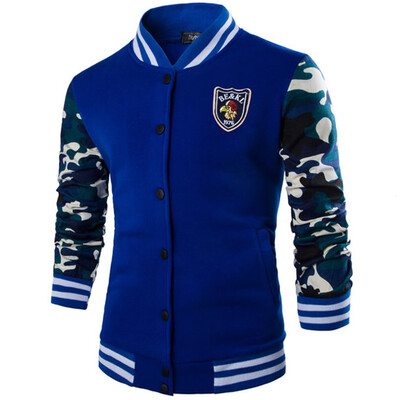 

Men Baseball Hoodie Coat