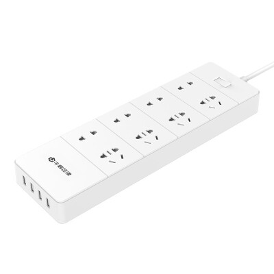 

закон Ньютона NPC-6A4U интеллектуальный патч-панели гнездо USB 6 4 заряжена домашний офис монтажной платы полосы вставлены строки молниеотводов белый 1,5 м
