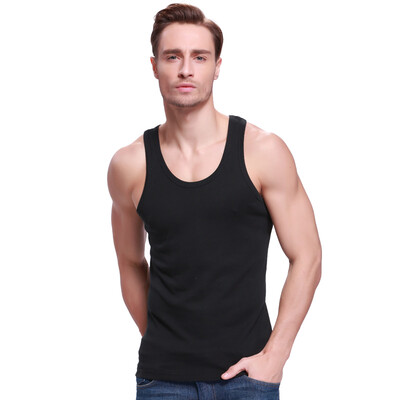 

[Jingdong supermarket] snow flying men's vest cotton solid color fashion thread vest men's shirt shirt XXQMBX0514 black 185/100 (XXL)