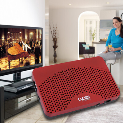 

Профессиональный DVB-S2 американский спутник FTA ресивер Высокоэффективная TV Box Top Великобритания Plug