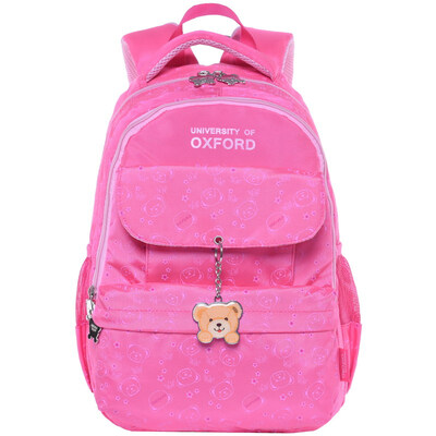 

Oxford University UNIVERSITY OF OXFORD Cubs children bag light simple simple casual backpack primary school students bag J087B pink
