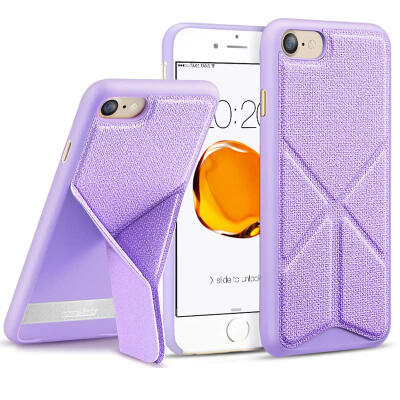 

Odd grams of the iphone7 phone shell / protective shell Apple 7 mobile phone sets / protective sleeve wrestling magnetic stent implicit wings Ya series of purple