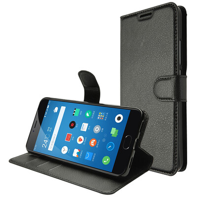 

KOOLIFE charm blue note3 phone case protection holster / clamshell / drop card holster / soft shell for Meizu charm blue note3 black