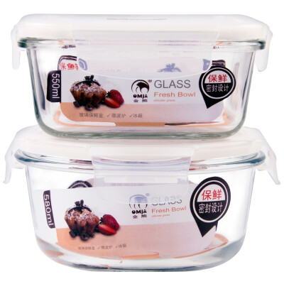 

Супермаркет] [Jingdong Pyrex Золотой медведь микроволновая четче коробка обеда коробки обеда запечатаны банки миску кусок установлен (580ML + 550ml) JF811