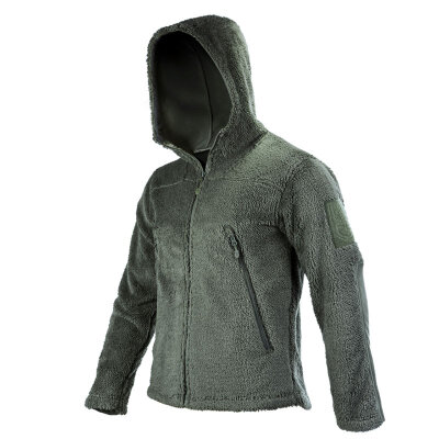 

FREE SOLDIER outdoor tactical sweatshirt with fleece out,heat-preserving outerwear,camping,hiking jacket