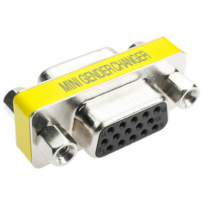 

Rui Fu REVOFREE CY76 VGA adapter hole hole VGA extension connector extension VGA female pair of 15 holes to 15 holes