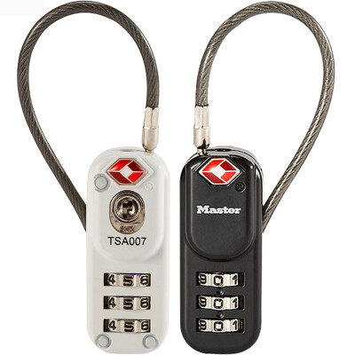 

Master Lock Customs Code Lock TSA Bag Padlock 4674MCND Set
